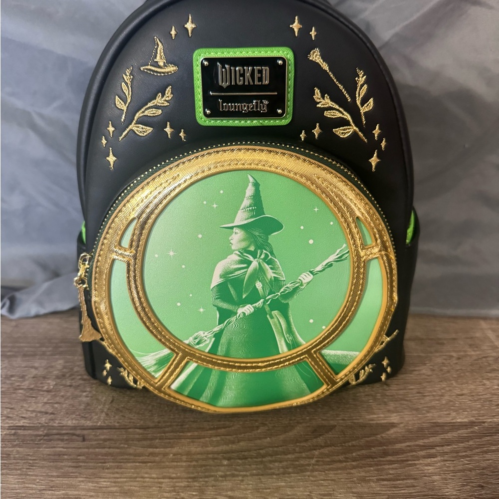 SOLD OUT Loungefly Wicked Enchanted Elphaba Backpack